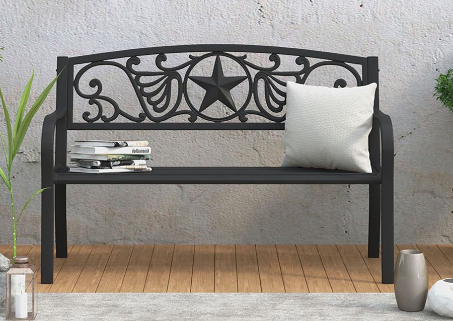 300298 Texas Star Garden Bench