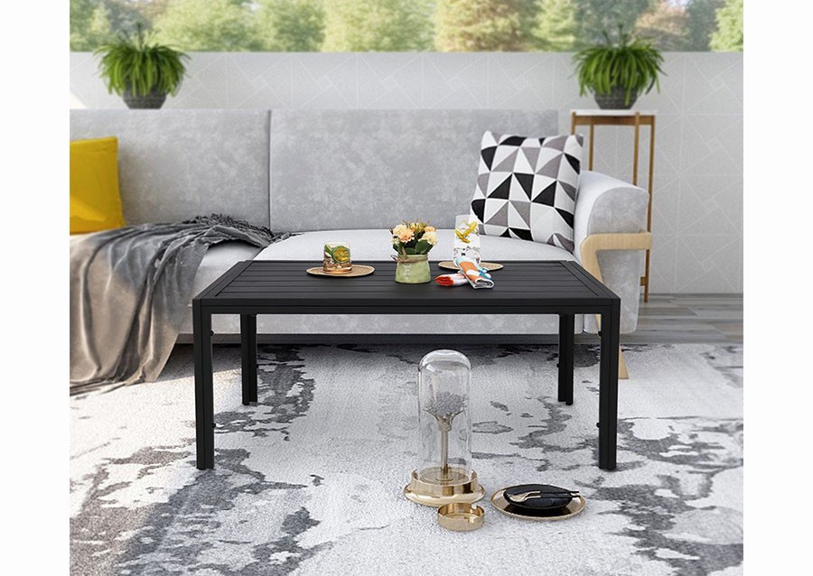 300372 Steel Outdoor Coffee Table