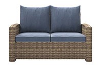 M08972 Wicker 2 Seater Sofa 