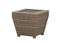 M08975 Wicker End Table